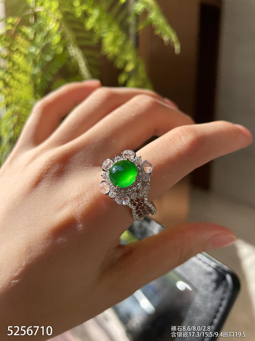5256710，蛋面戒指。具体价格微信咨询 商品图3