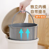 【茶花】简约脚踏垃圾桶踩脚弹盖免手开 商品缩略图2