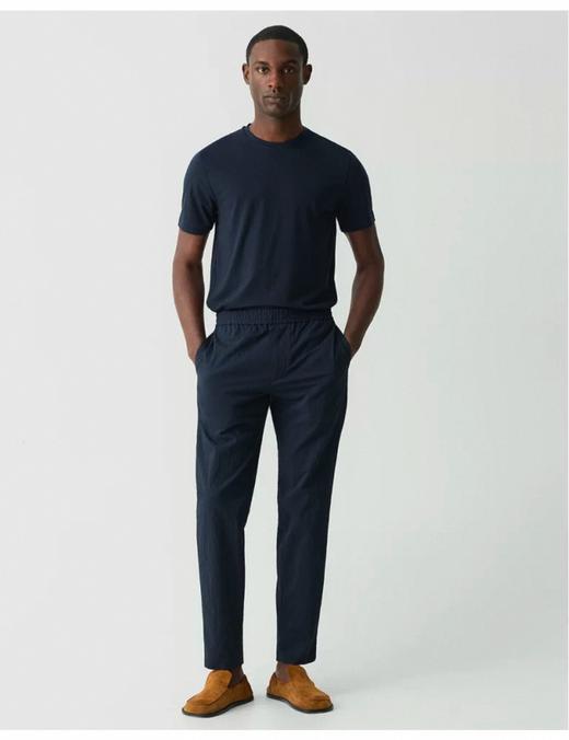 the0ry 25秋冬 防泼软壳加绒面料直筒休闲裤 WK835 商品图0