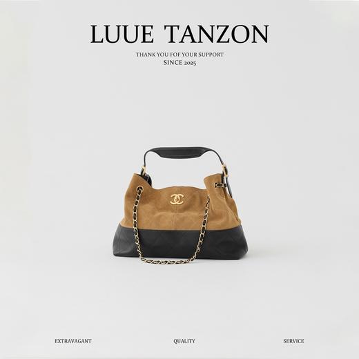 香奈儿 25A 高级手工坊 麂皮购物袋 小号（HH） 商品图0