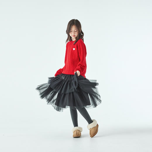 棵初网纱半裙876K258080MJ 商品图1