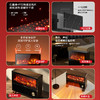 西屋（Westinghouse）石墨烯取暖器暖风机壁炉复古3D仿真炭火焰家用电暖器 商品缩略图2
