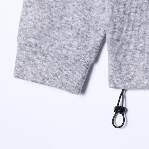 26T8792SDSA秋冬新款痞帅男装时尚半拉链立领卫衣百搭下摆设计百搭时尚 商品图4