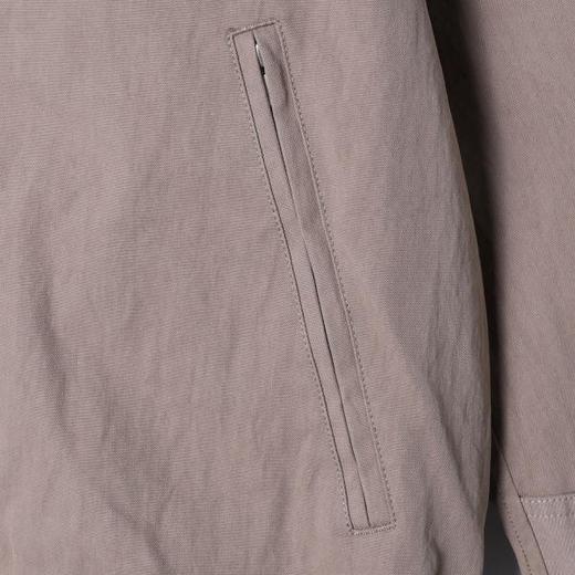 SDSA秋冬新款痞帅男装潮牌纯色拉链口袋翻领夹克下摆松紧设计百搭 商品图2