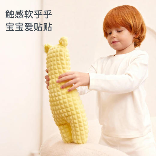 i-baby钻石格不倒绒兔子/小熊造型安抚枕 商品图3