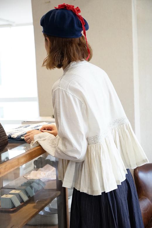 Maku刺绣花边复古衬衫 商品图6