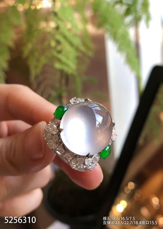 5256310，蛋面戒指。具体价格微信咨询 商品图3