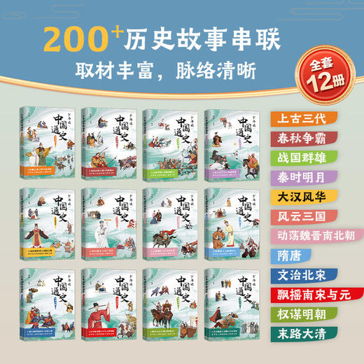 少年读中国通史（全12册） 商品图2