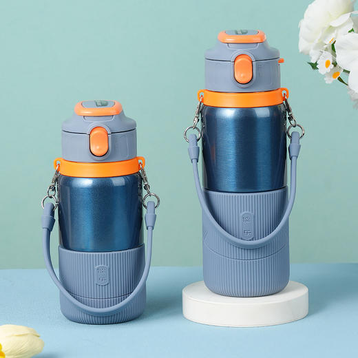 儒乐运动保温杯丨316L不锈钢内胆+304不锈钢外壳、保温保冷、密封防漏、一健开盖、两种容量选择 商品图8