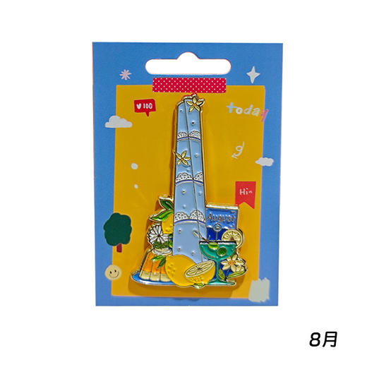 【632推荐】上海中心月份限定徽章 商品图3