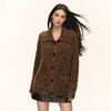 Ariseism 美式复古翻领开衫毛衣外套女秋季新款上衣 商品缩略图0