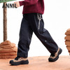 【实体店同款】男童全腰梭织长裤冬季新款安奈儿童装AB546044 商品缩略图0