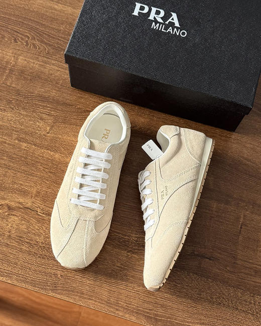 现货 THS-限时 P家 女士牛反绒休闲德训鞋 2色 BZ1270 商品图3