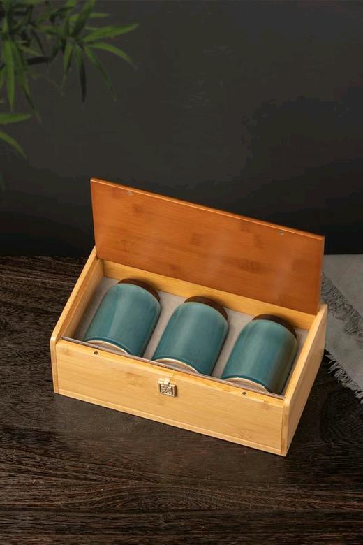 诗画中国【竹盒.3大瓷罐】100元1套.共1套（尾货满10套包邮.保证质量） 商品图1