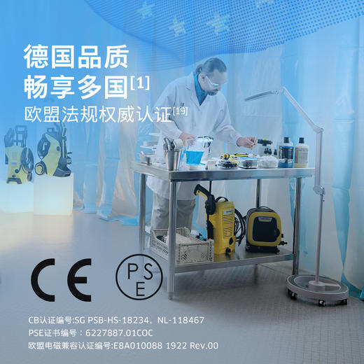【尊享礼卡兑换】德国卡赫便携式无线洗车机2025新款强力增压手持家用洗车高压水枪  OC Handy Plus 商品图1