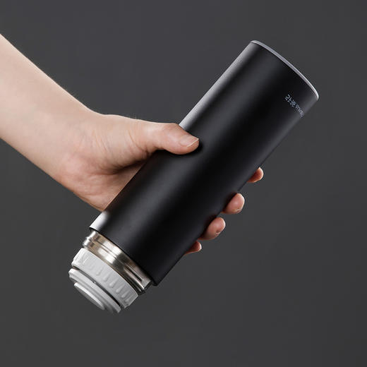 【茶花】齐乐不锈钢保温杯随行杯450ml 商品图3