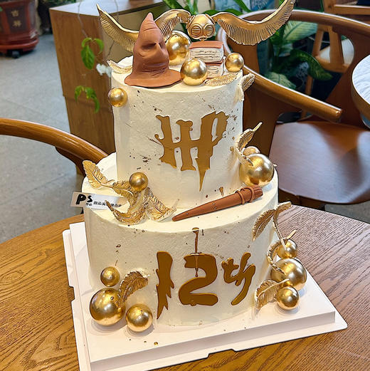哈利波特主题双层蛋糕（年龄备注） 商品图2