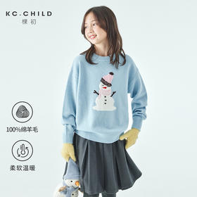 【预售 12.22】棵初雪人图案毛衣801K258068CD