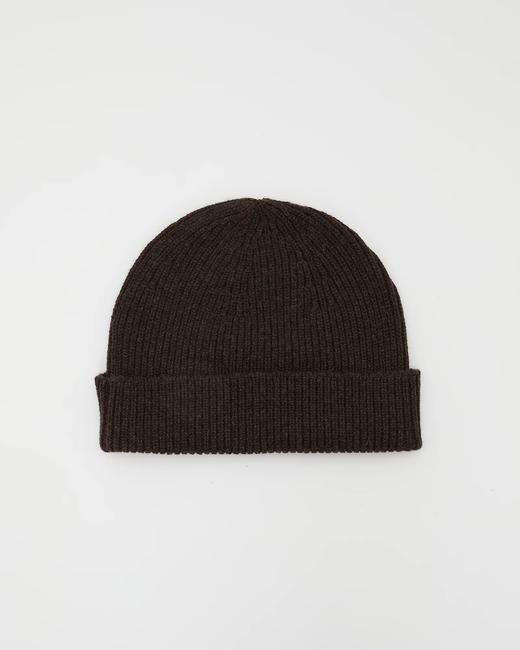 Yves Salomon - HAT KNITWEAR - BRUN - 配件 - 毛线帽 - 深棕色 商品图0