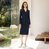 艾尚臣藏青色西装套裙女高级感正式场合职业装正装西装通勤穿搭秋 商品缩略图0