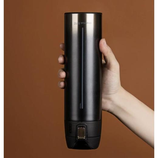 【茶花】按键式不锈钢保温杯450ML 商品图3