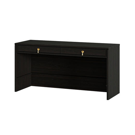 喜梦宝墨骐高定新古典书桌双抽分区收纳学习办公桌 商品图1