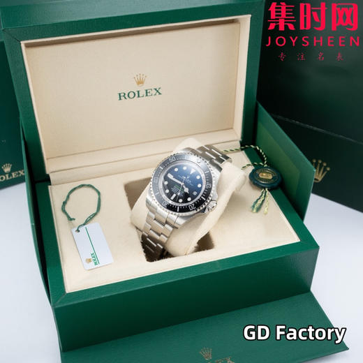 劳力士海使型系列 鬼王潜水男士腕表 渐变鬼王 蓝鬼王
机芯：搭载进口西铁城 商品图2