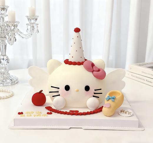 多款式~天使kitty干饭/大厨可爱卡通蛋糕-低糖处理无添加 商品图1