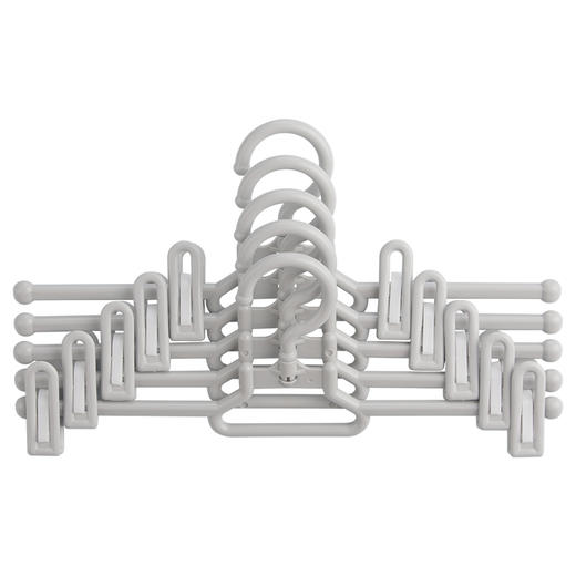 【茶花】多功能防滑裤架牛仔裤西装裤架 商品图9