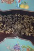 【已售】独角鹿西洋古董20世纪中国出品黑漆木装饰手绘描金嵌清供博古图主题掐丝珐琅六曲屏风 商品缩略图7