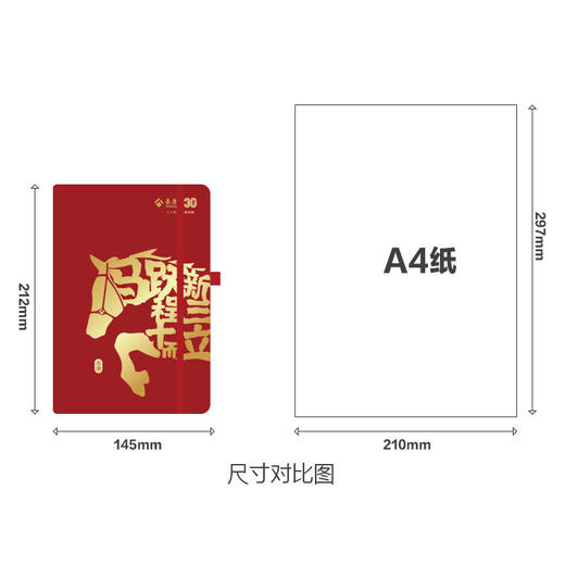 泰康30周年纪念仿皮笔记本 商品图2