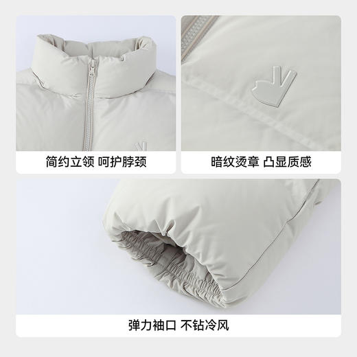 【实体店同款】男女童短款羽绒服冬季新款安奈儿童装AM545463 商品图4