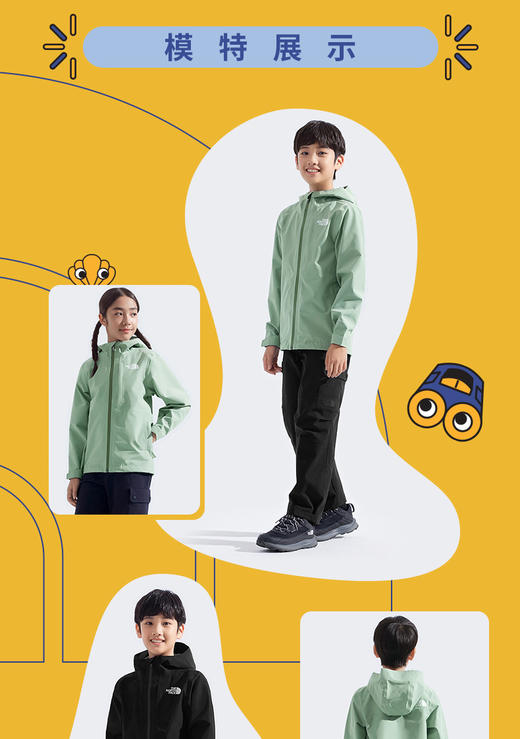 北面 25年秋冬  冲锋衣  8C8V 商品图6