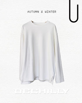 533511116纯色长袖T恤