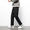 罗蒙秋冬休闲裤男士四面高弹修身不紧身版型时尚后兜拉链式百搭长裤 商品缩略图4
