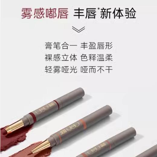 双头唇线笔【OUT OF OFFICE双头纤雕阴影唇线笔】一秒丰唇！高级哑光雾面妆效 不显唇纹💄柔焦丝滑超上镜 商品图2