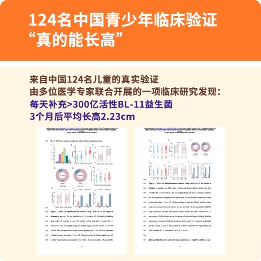 【达人专属】Hyprogrow海古乐升级版儿童青少年成长素BL11益生菌 商品图2