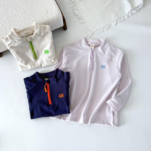 撸猫绒半拉链T恤3362 商品图6