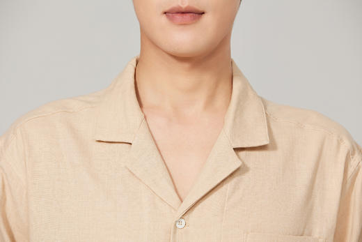 【素道】有机棉纱布上衣 有机棉纱布长裤   男士女士同款 棕色/棕白格 天然有机彩棉无荧光剂 无静电 安全 健康[漳州仓] 商品图11