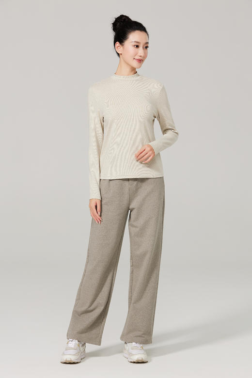 【素道】有机棉女士打底衫(厚款 )  小半领子 长袖女士上衣 修身打底衫  秋冬内搭 亲肤舒适 百搭 贴身保暖  [漳州仓] 商品图4