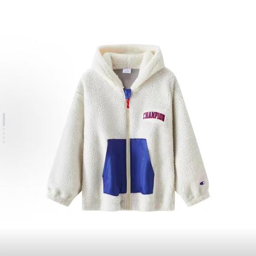 Champion kids 129.9元冠军儿童羊羔绒外套626600-QS（线上线下同时售卖 不保证有货 介意勿拍） 商品图0