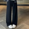 重磅 老渠道  max25年抽绳羊毛直筒裤  有厚度  秋冬必备  抽绳阔腿裤 商品缩略图2