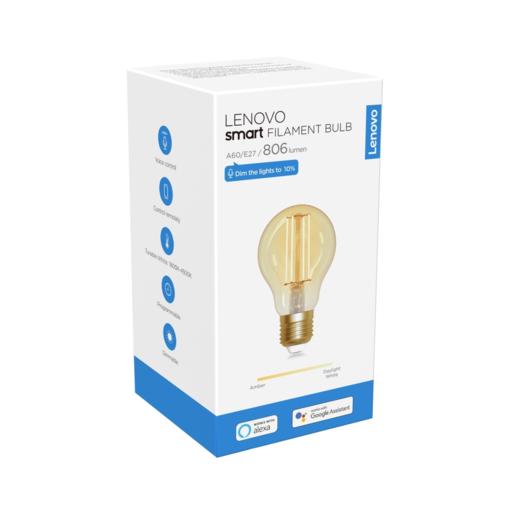 Lenovo 联想智能灯泡 复古情怀LED钨丝造型灯泡  联想或涂鸦 APP控制 高端品质 商品图0