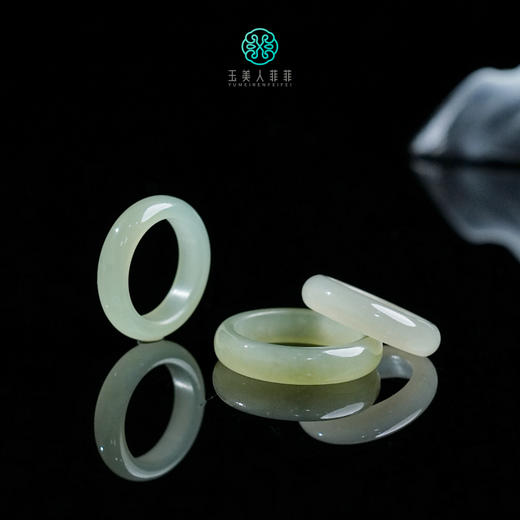 D和田玉戒圈-晴水戒圈 商品图0