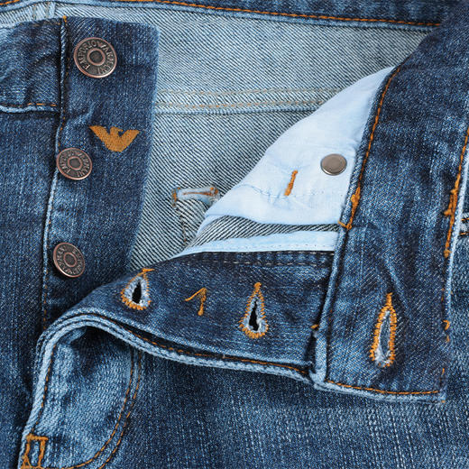 【超惠秒】Emporio Armani 男士 弹棉百搭休闲牛仔长裤12094 商品图2