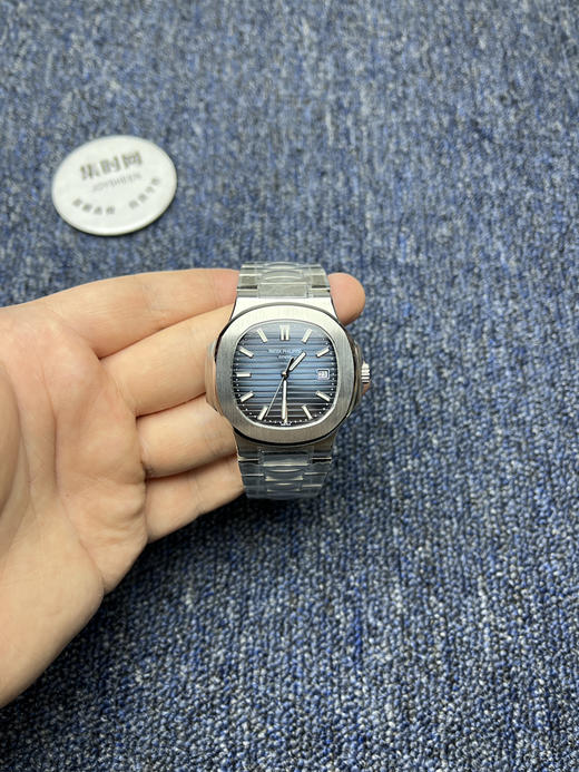 PP百达翡丽新款鹦鹉螺系列 牛仔蓝 男士腕表
机芯：搭载进口西铁城 商品图0