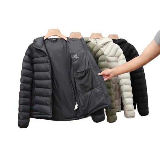 一件过冬！2025秋冬金标科技P棉防风防泼水保暖轻便男女户外连帽棉服棉衣！ 商品图2