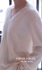 云柔套衫 女款V领羊绒套衫 灰色 白色 商品缩略图3