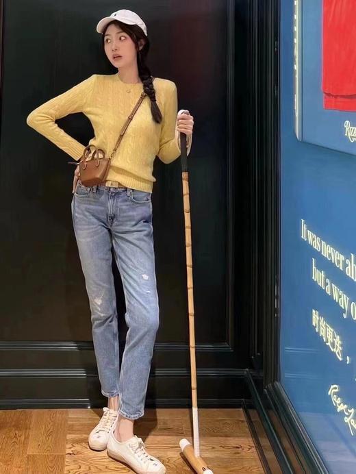 拉夫劳伦 Polo女士纽花毛衣（EJ） 商品图2