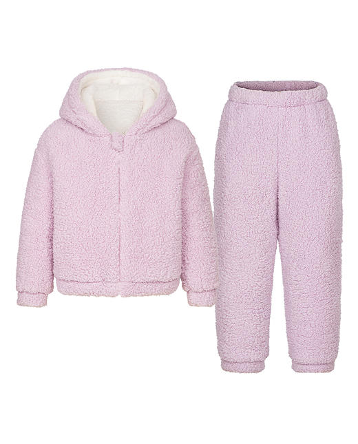【春上新】8楼爱慕儿童Aimer Kids女孩2件装-温暖加倍长袖家居套装AK143J631，吊牌价999元 商品图3